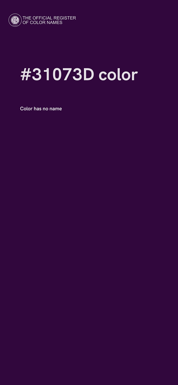 #31073D color image