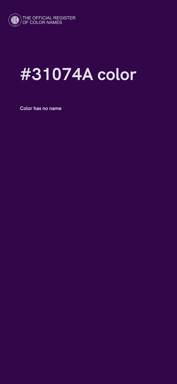 #31074A color image