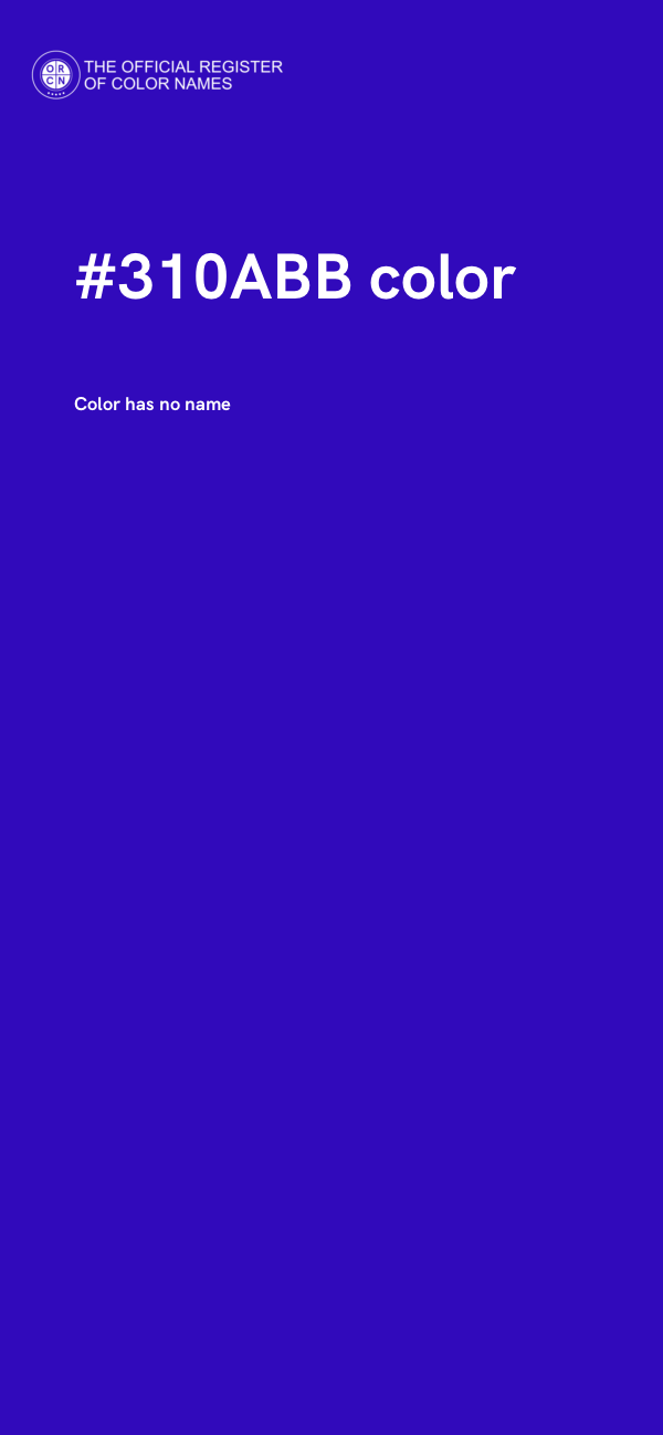 #310ABB color image