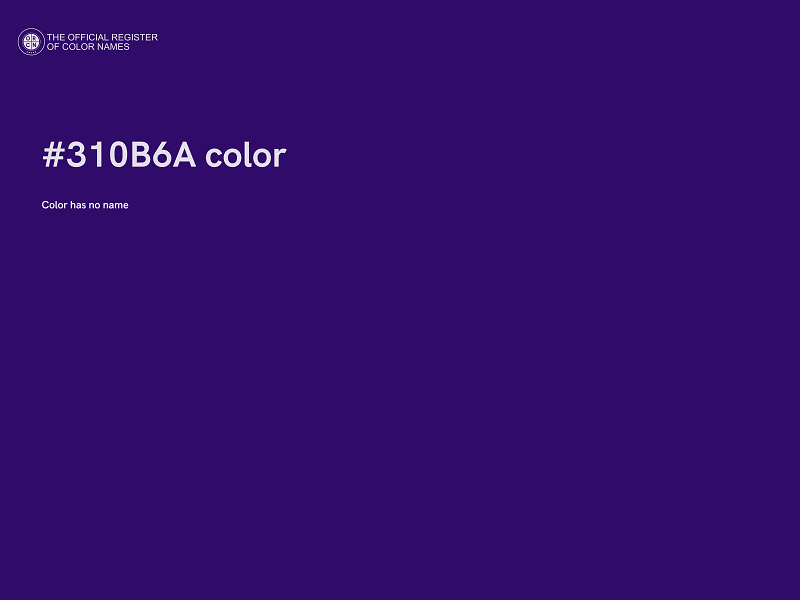 #310B6A color image