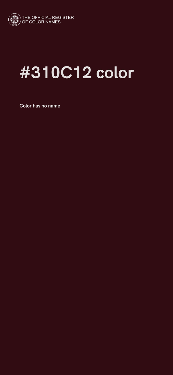 #310C12 color image