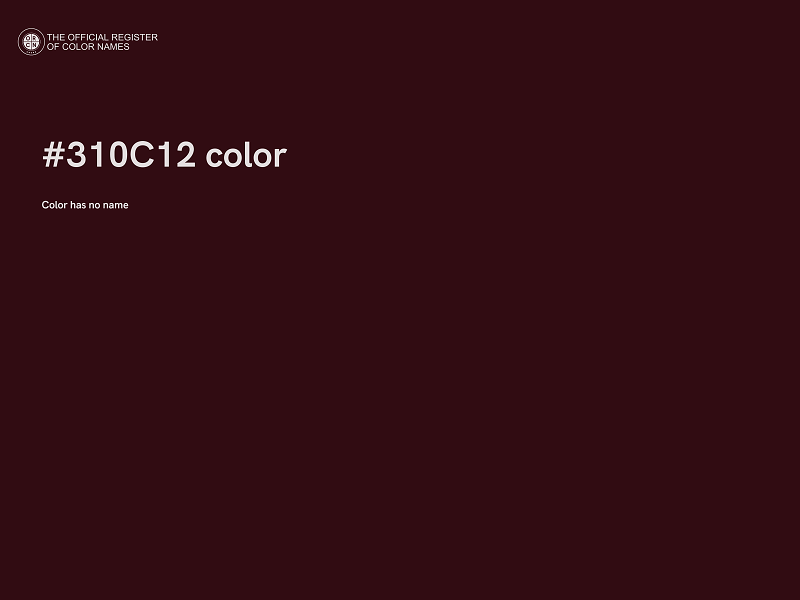 #310C12 color image