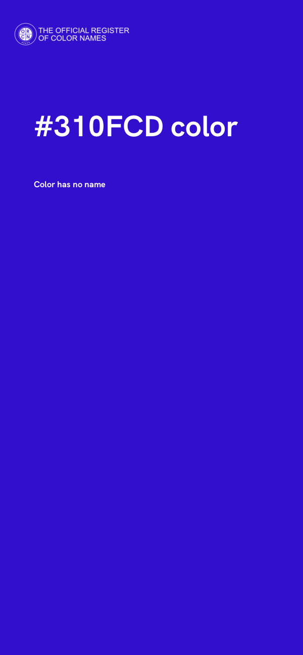 #310FCD color image