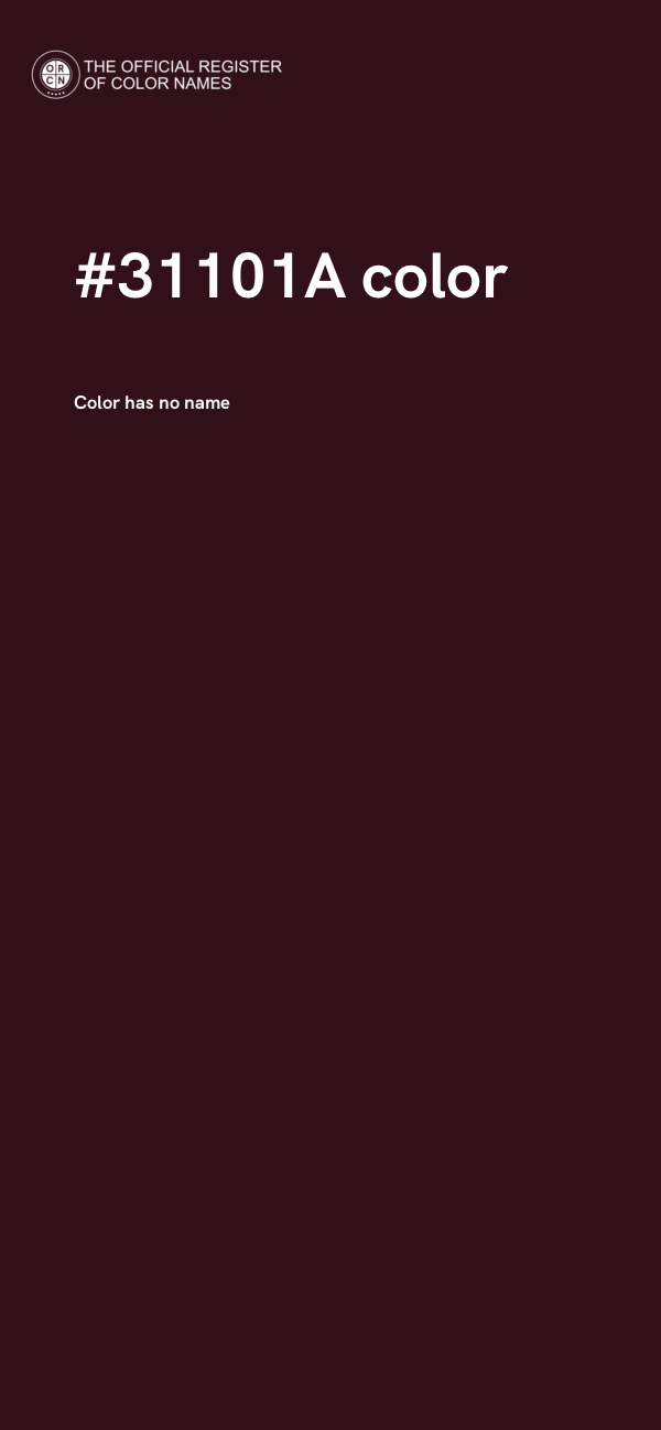 #31101A color image