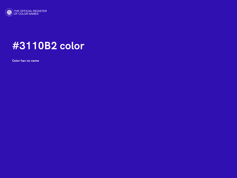#3110B2 color image