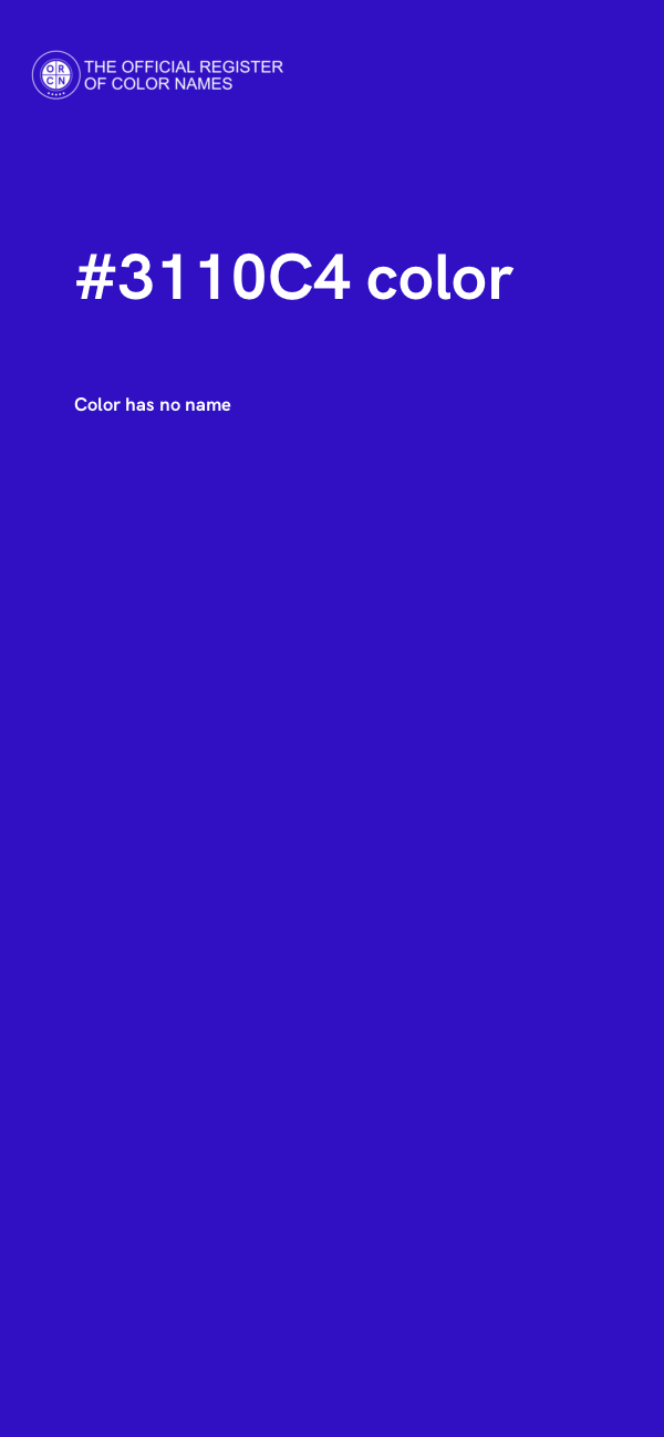 #3110C4 color image