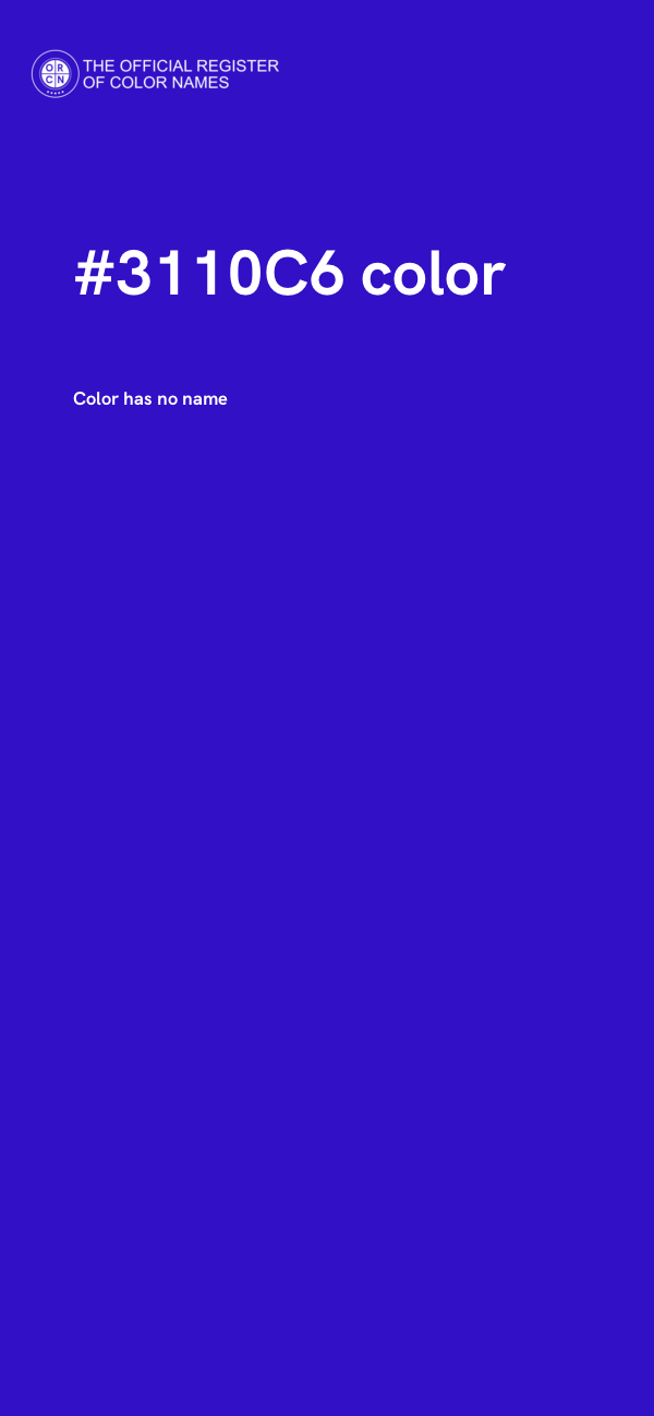 #3110C6 color image