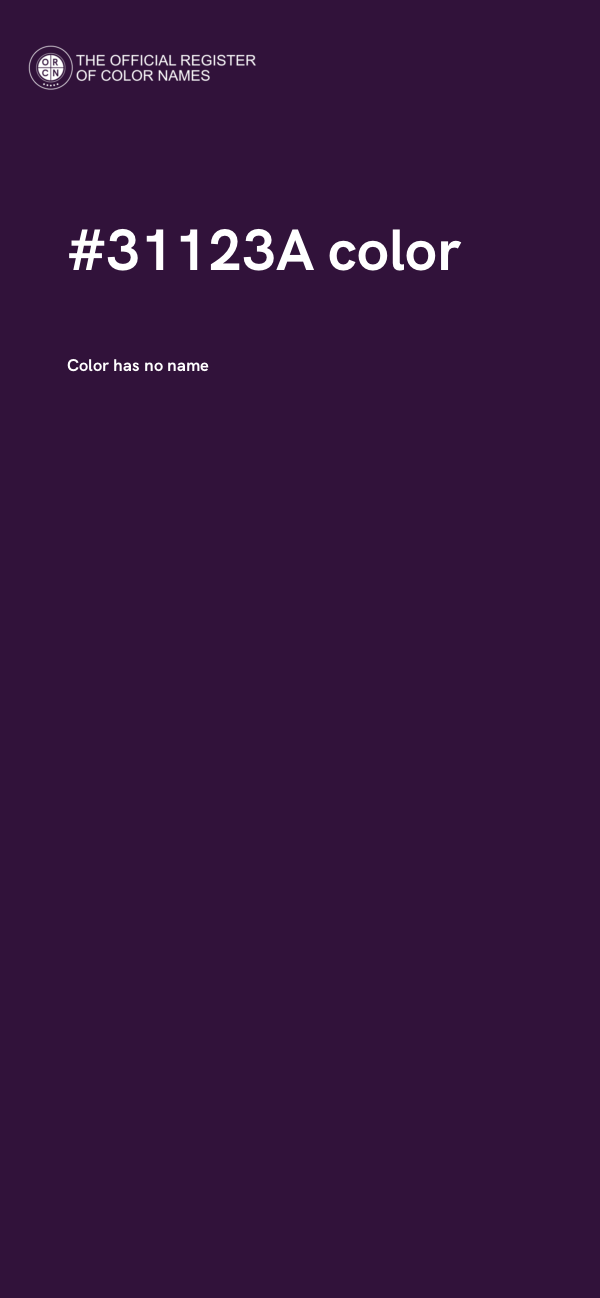 #31123A color image