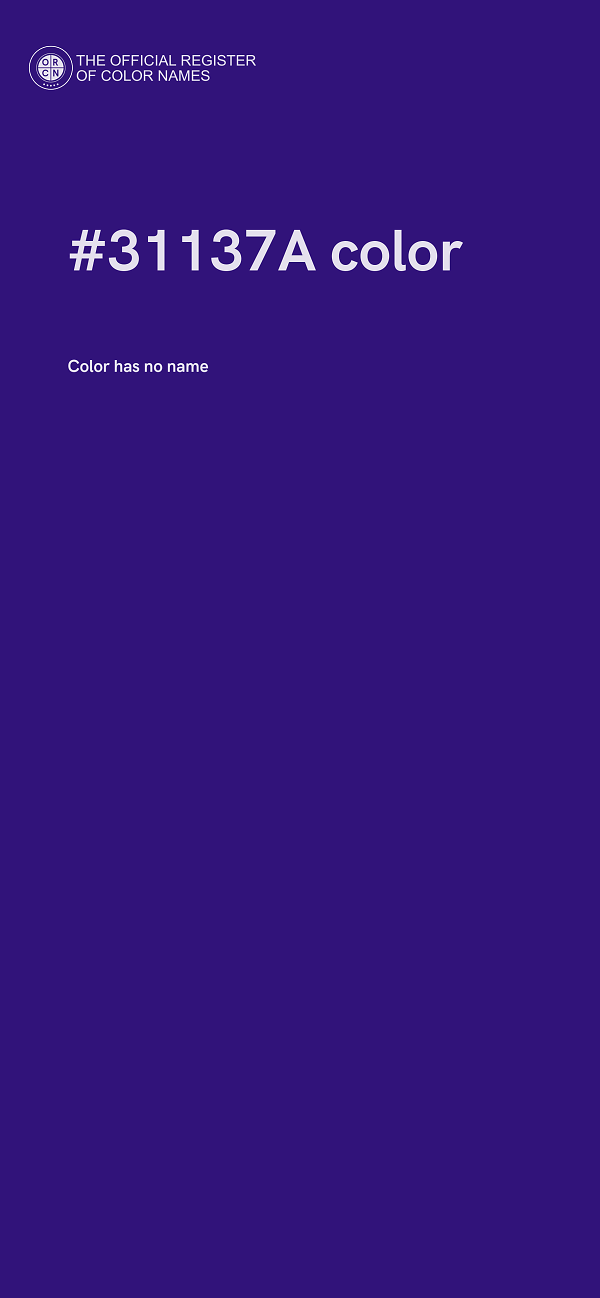 #31137A color image