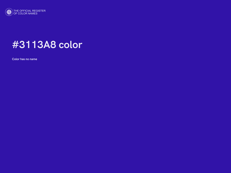 #3113A8 color image