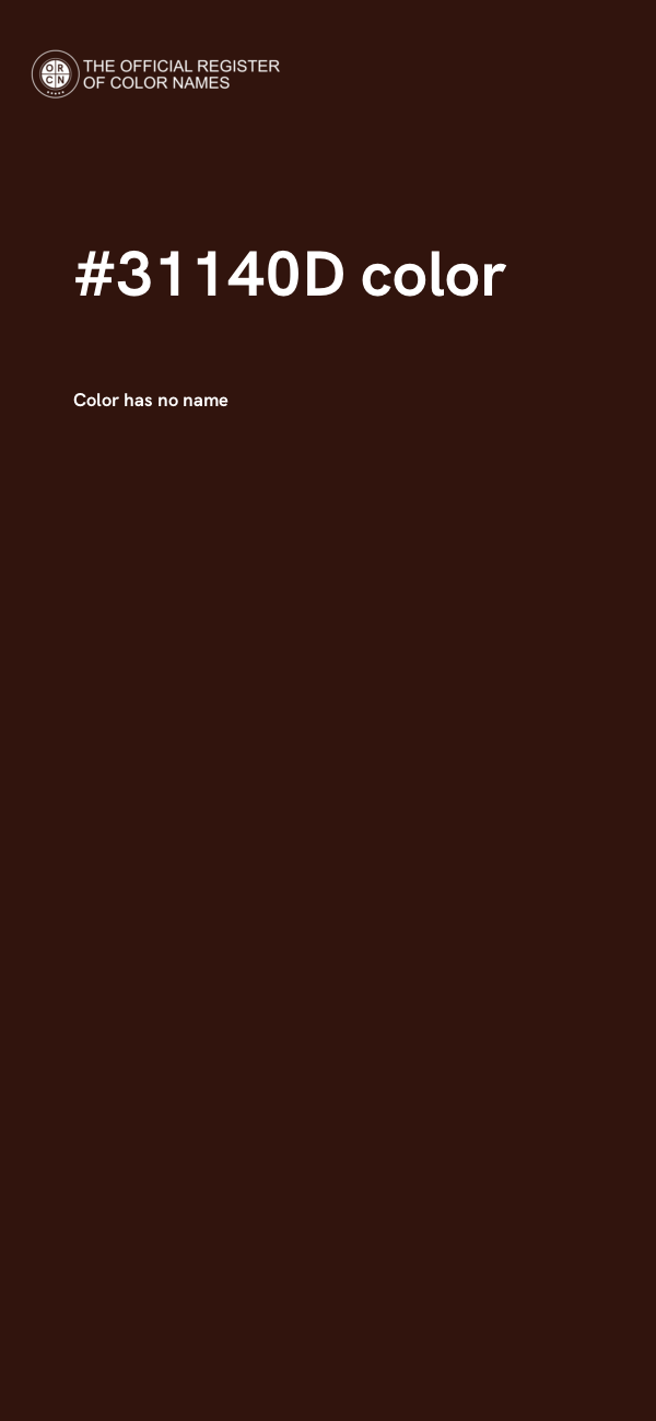 #31140D color image