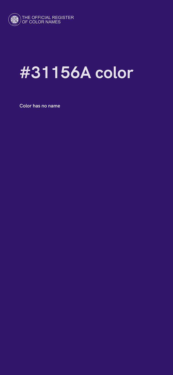 #31156A color image