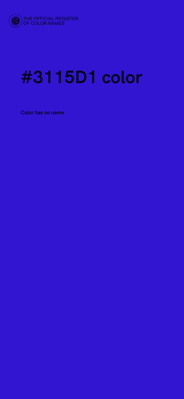 #3115D1 color image