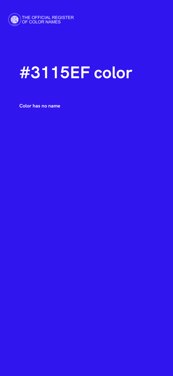 #3115EF color image