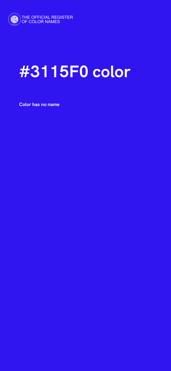 #3115F0 color image