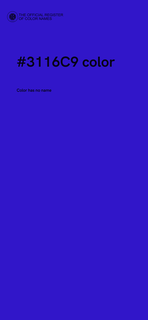 #3116C9 color image