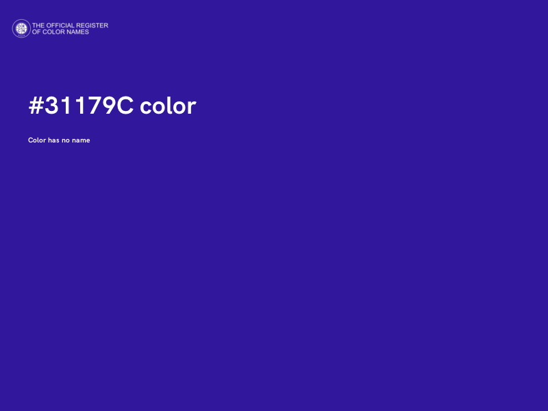 #31179C color image