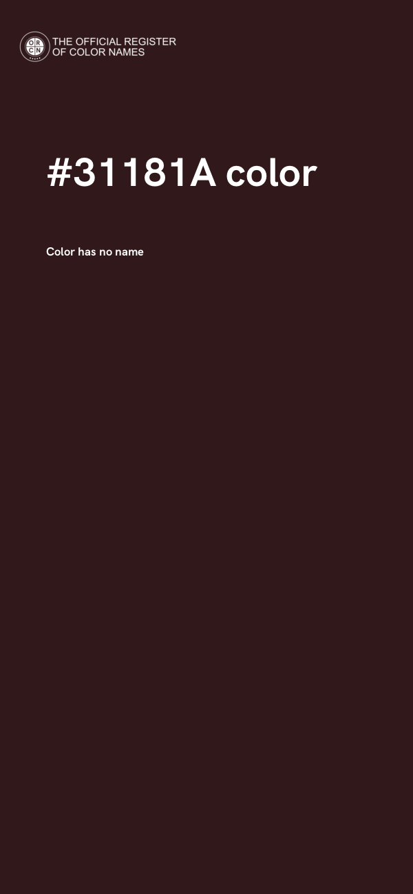 #31181A color image