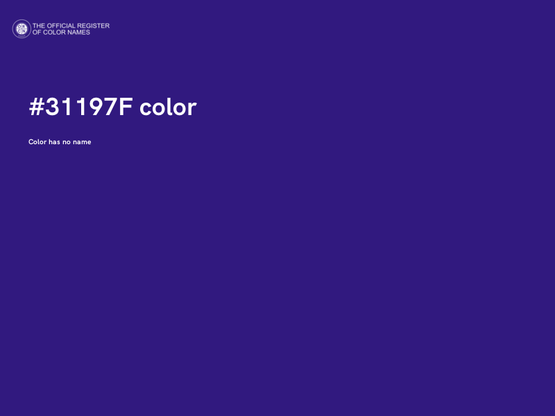 #31197F color image