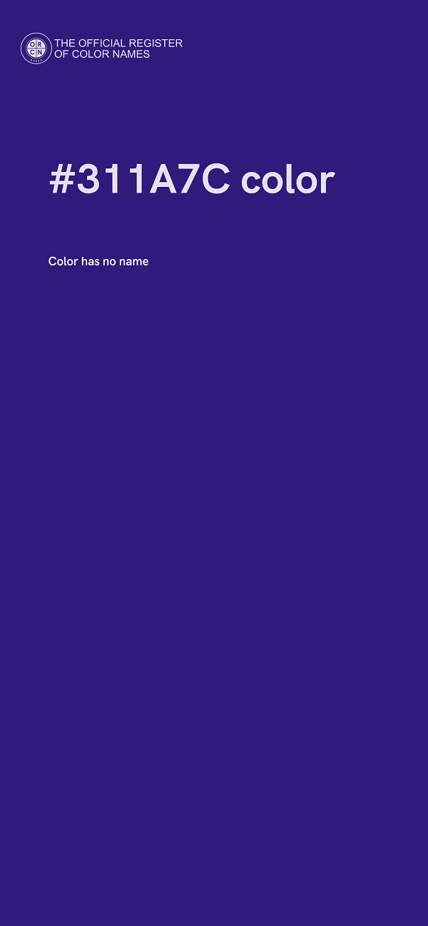 #311A7C color image
