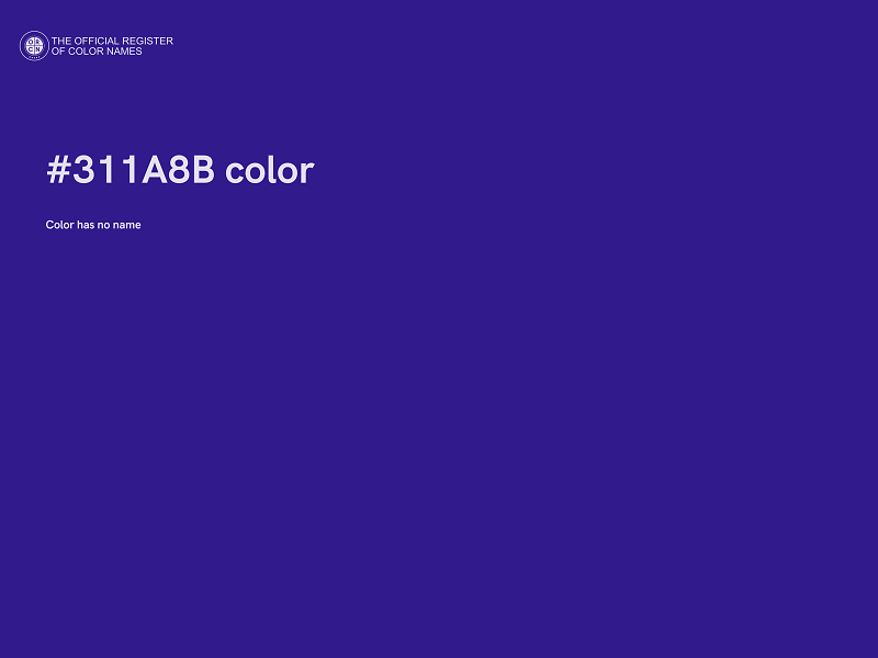 #311A8B color image