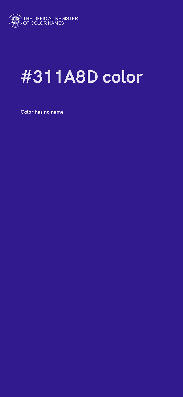 #311A8D color image