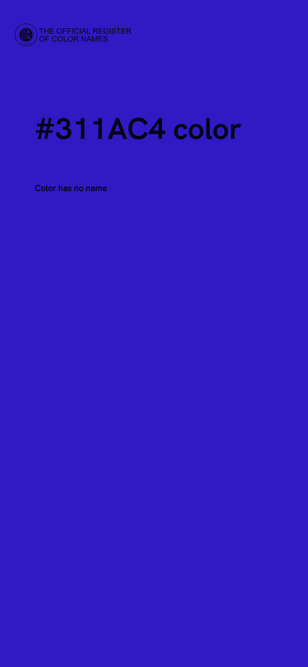 #311AC4 color image
