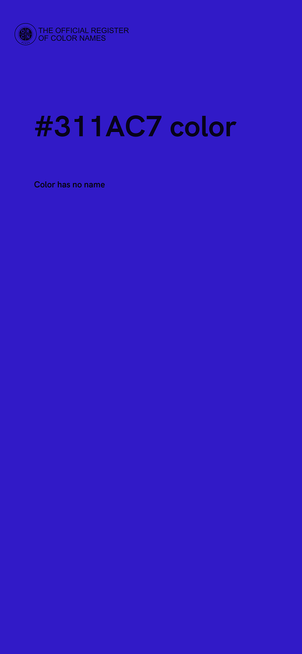 #311AC7 color image