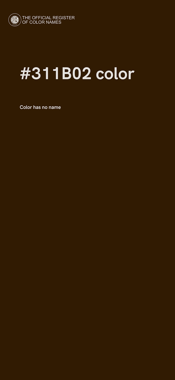#311B02 color image