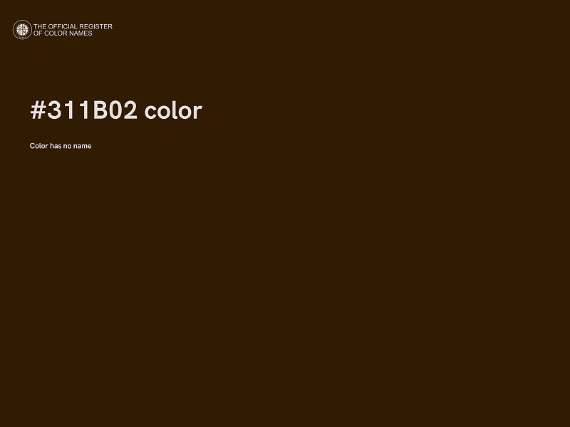#311B02 color image