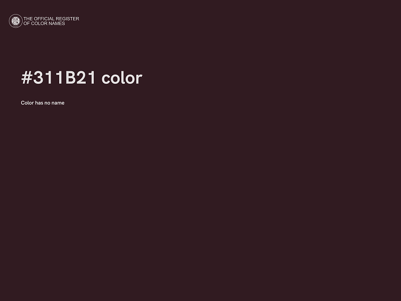 #311B21 color image
