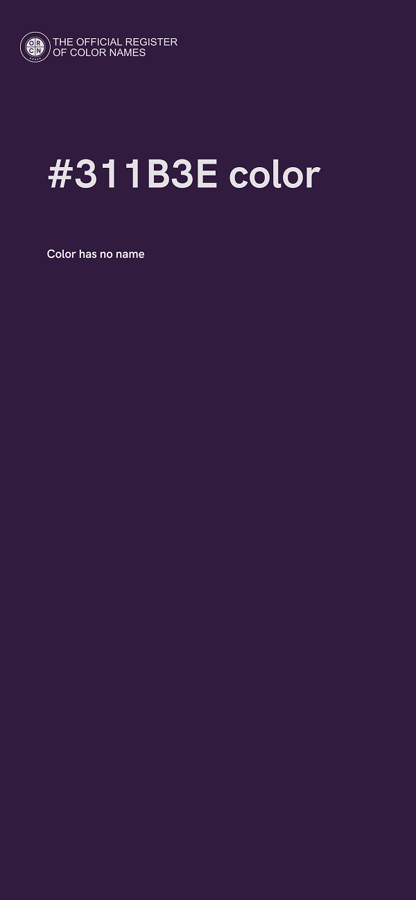 #311B3E color image