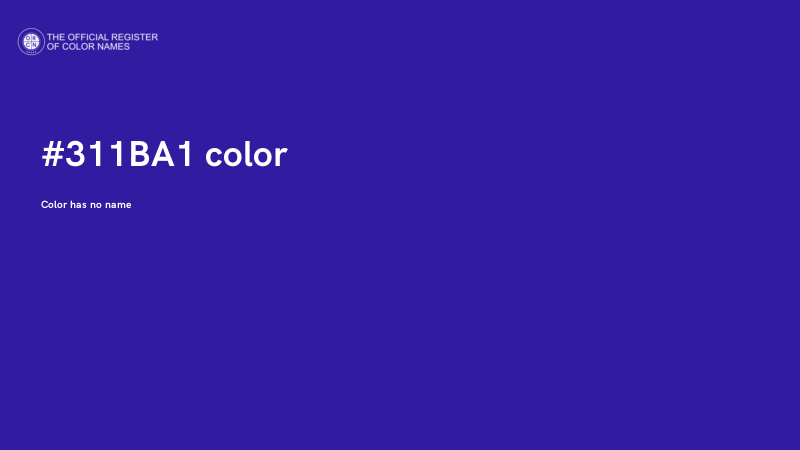 #311BA1 color image