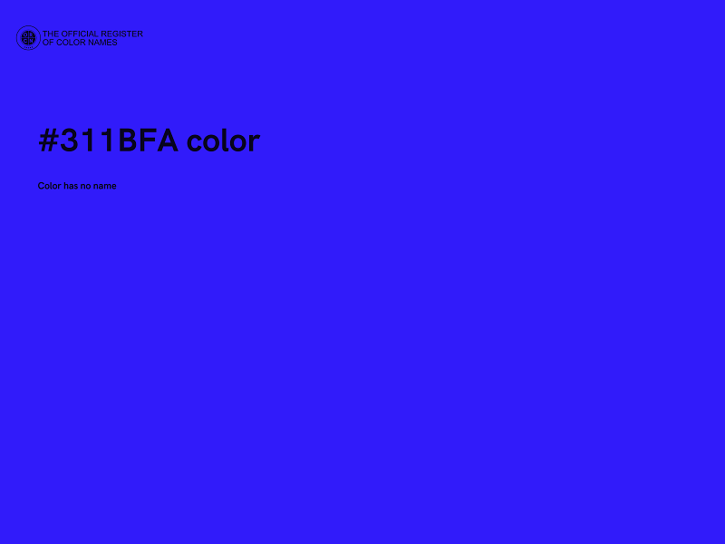 #311BFA color image