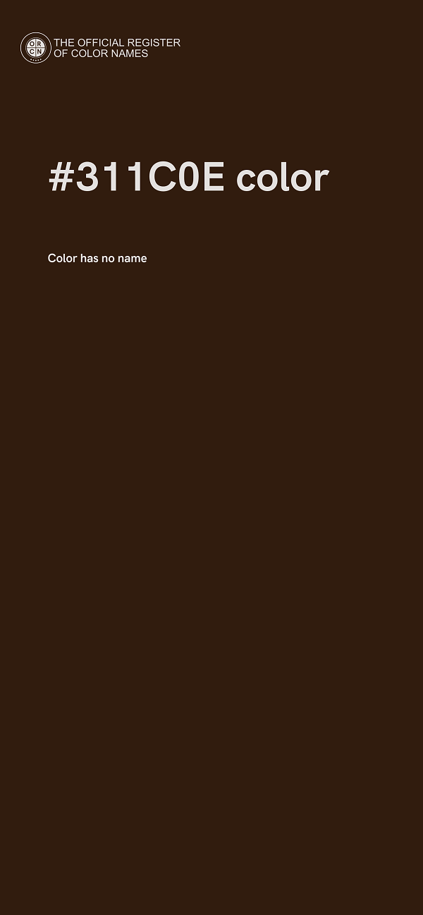 #311C0E color image