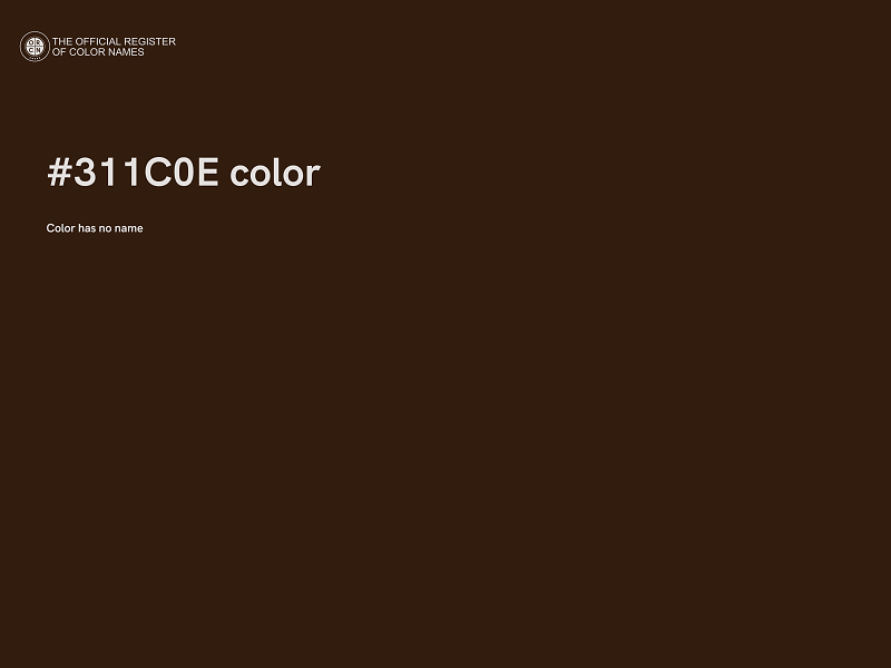 #311C0E color image