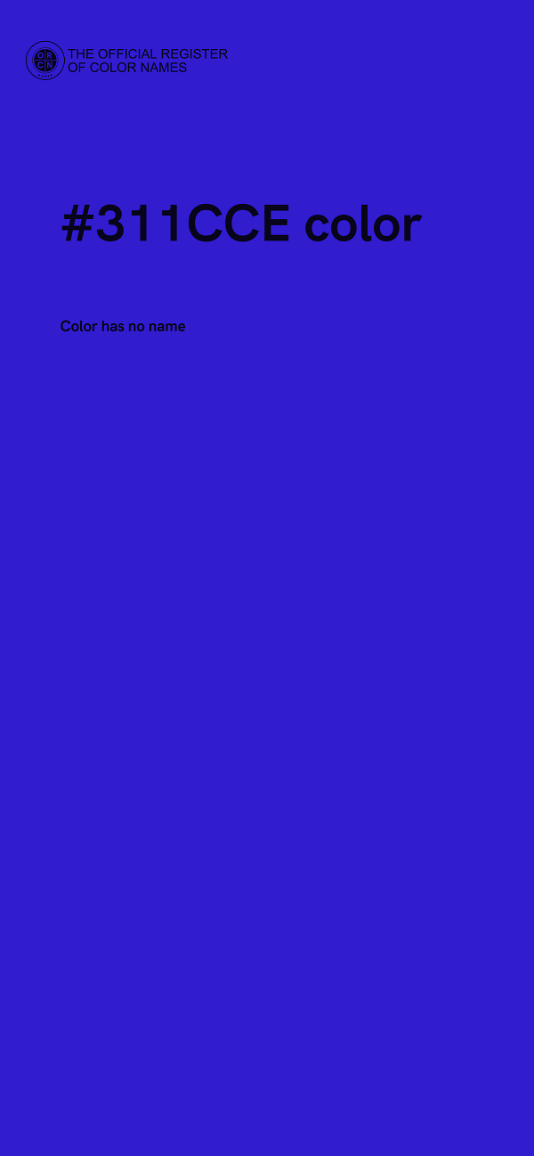 #311CCE color image