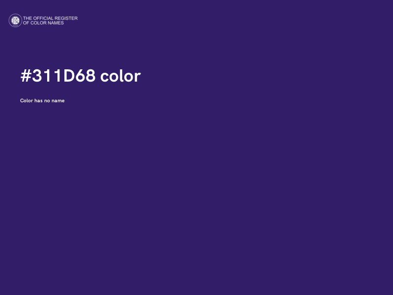 #311D68 color image