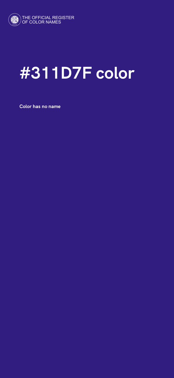 #311D7F color image