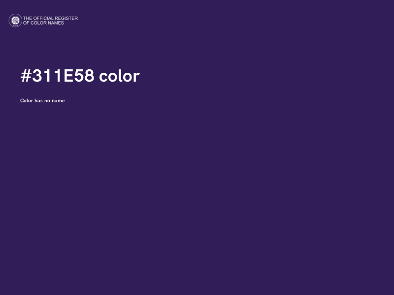 #311E58 color image