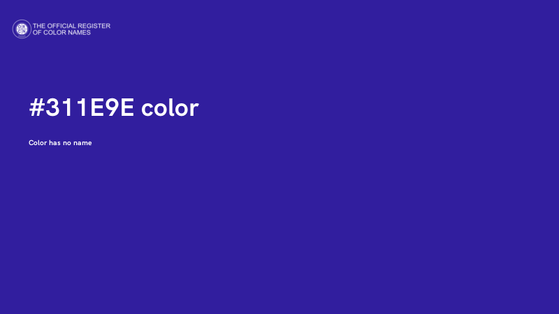 #311E9E color image