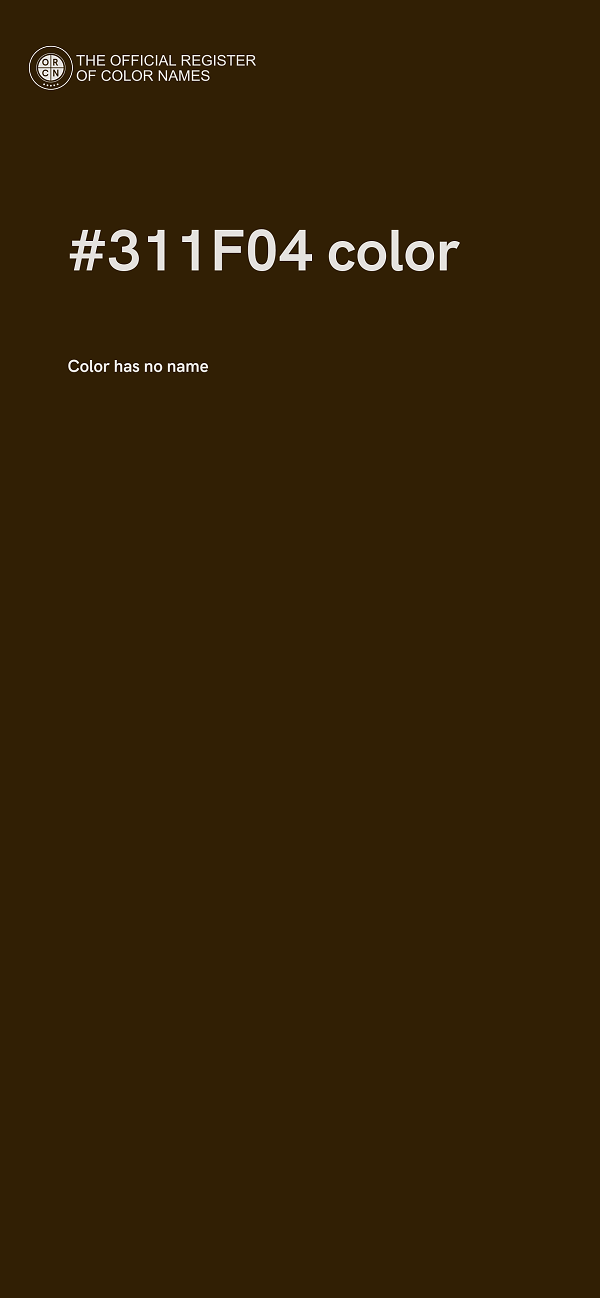 #311F04 color image