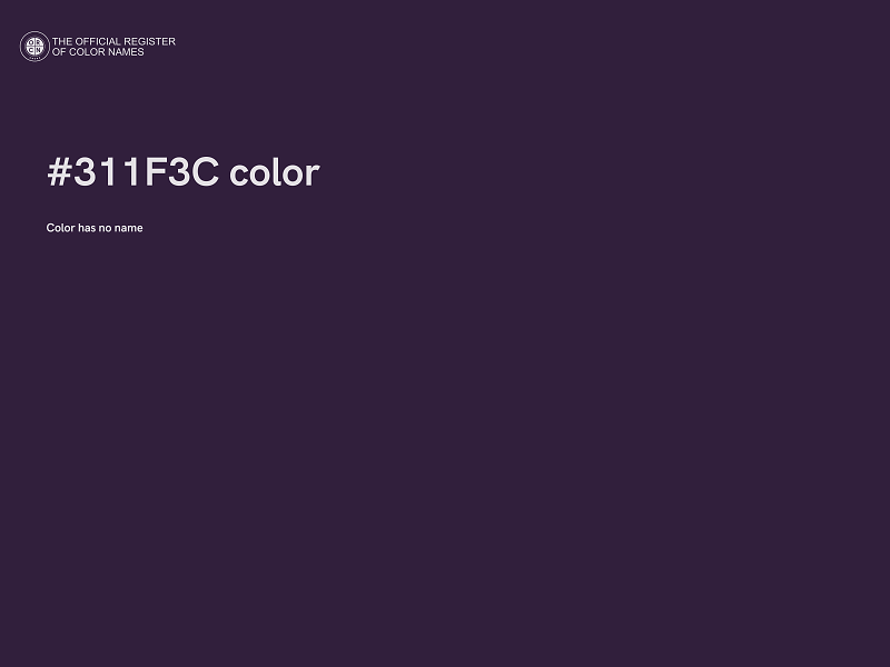 #311F3C color image