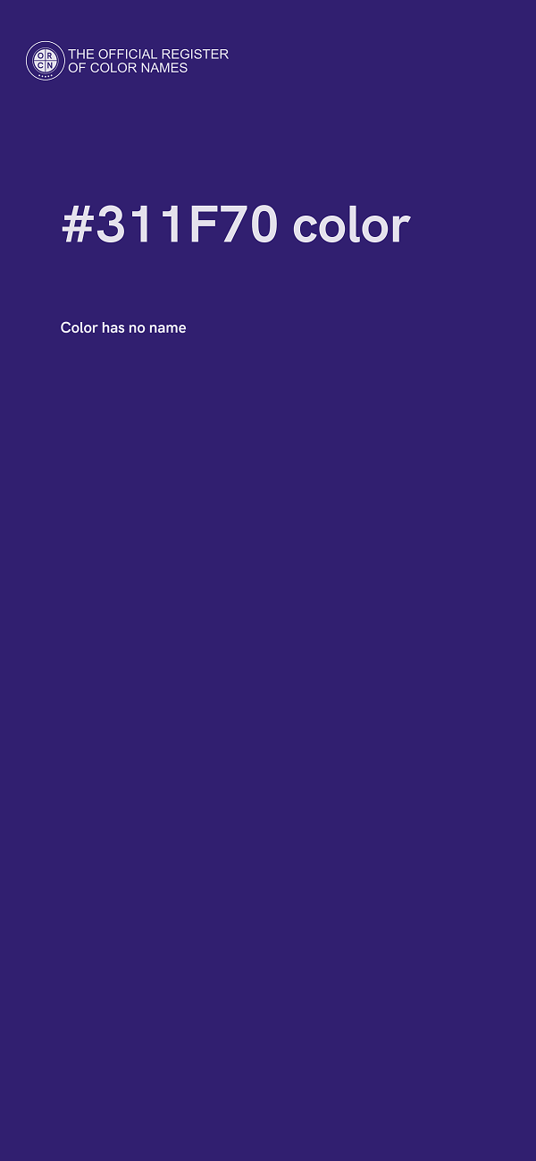 #311F70 color image