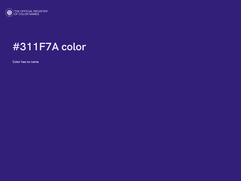 #311F7A color image