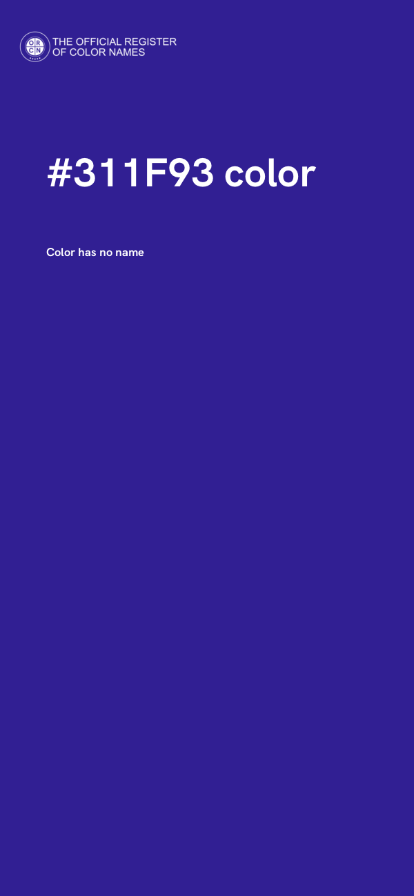 #311F93 color image