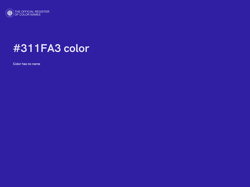 #311FA3 color image