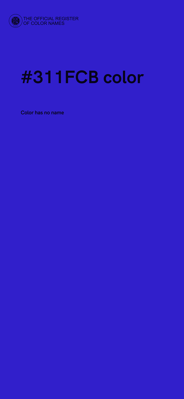 #311FCB color image
