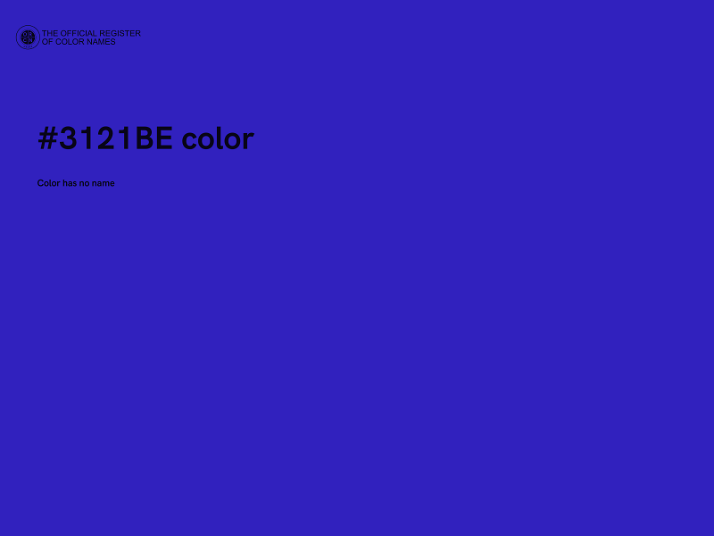 #3121BE color image