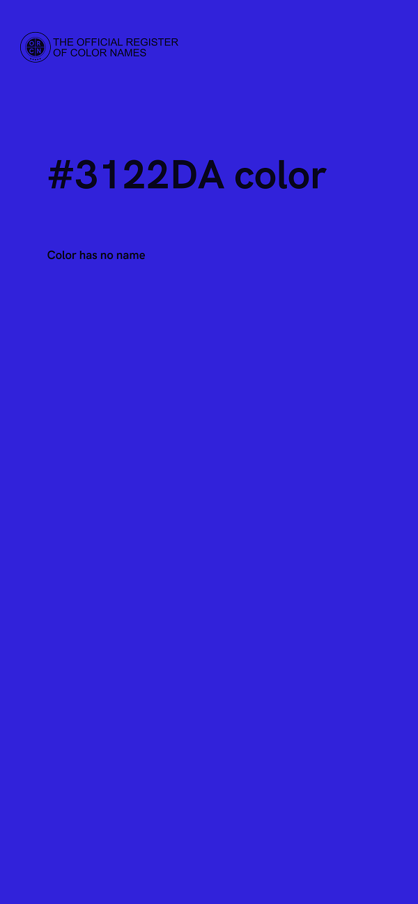 #3122DA color image